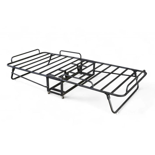 Foldable Roll-Away Bed with Mattress – Space-Saving Comfort