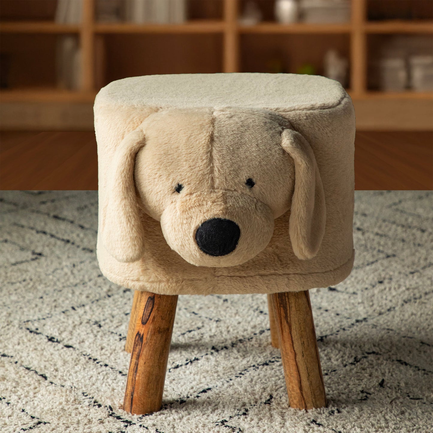 Dog Face Ottoman