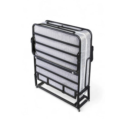 Foldable Roll-Away Bed with Mattress – Space-Saving Comfort