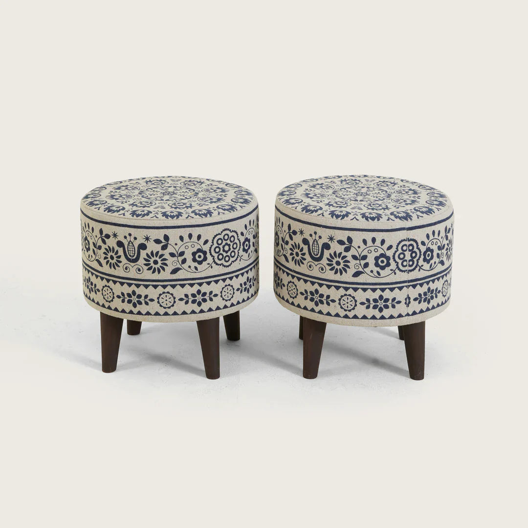 ELWEN SET OF 2 OTTOMAN