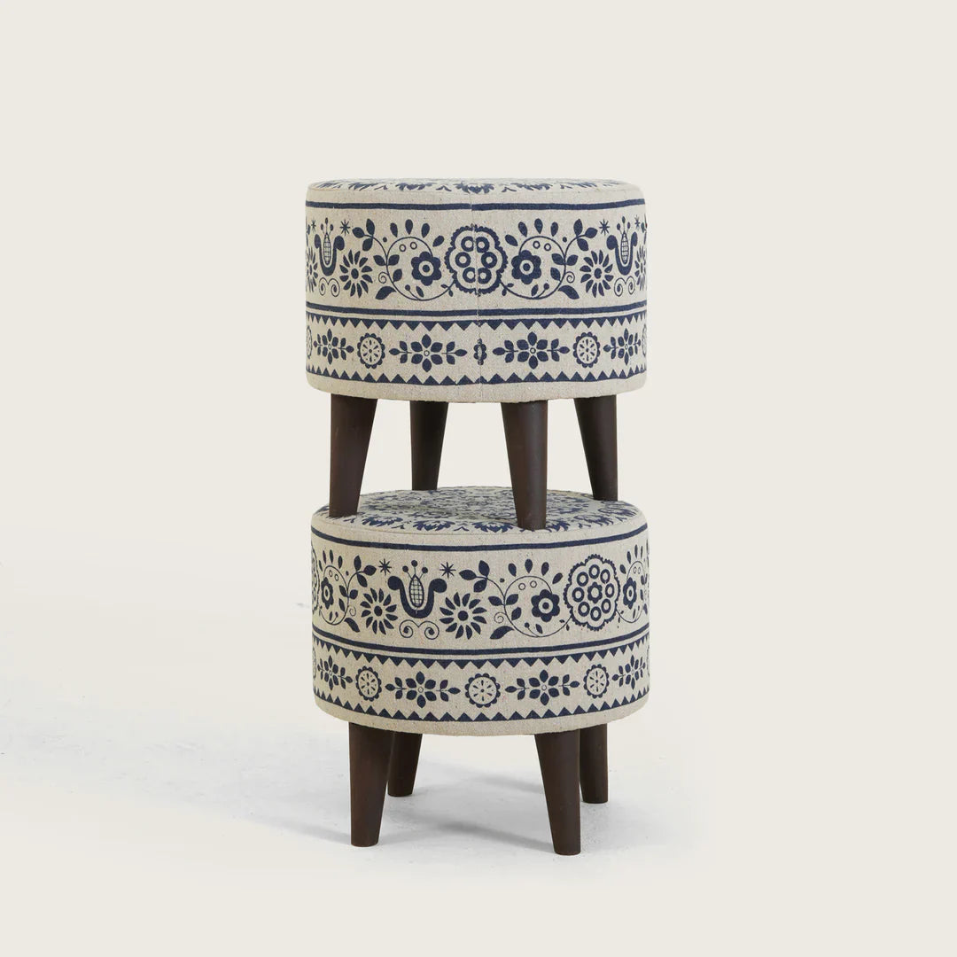 ELWEN SET OF 2 OTTOMAN