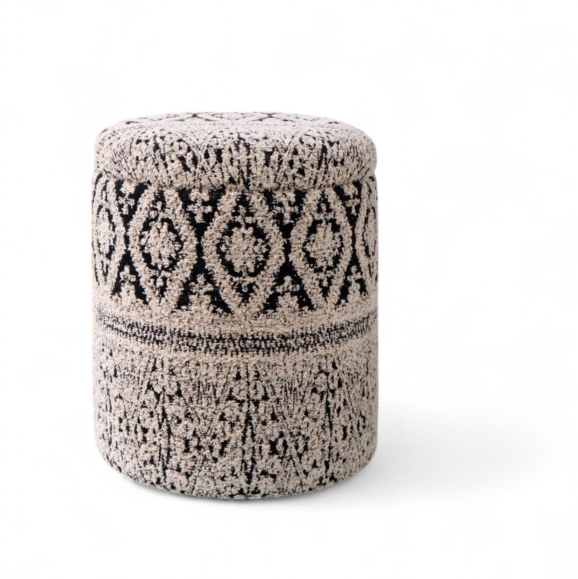 BOHO STORAGE OTTOMAN