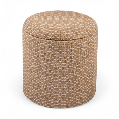 SERENE JUTE STORAGE OTTOMAN