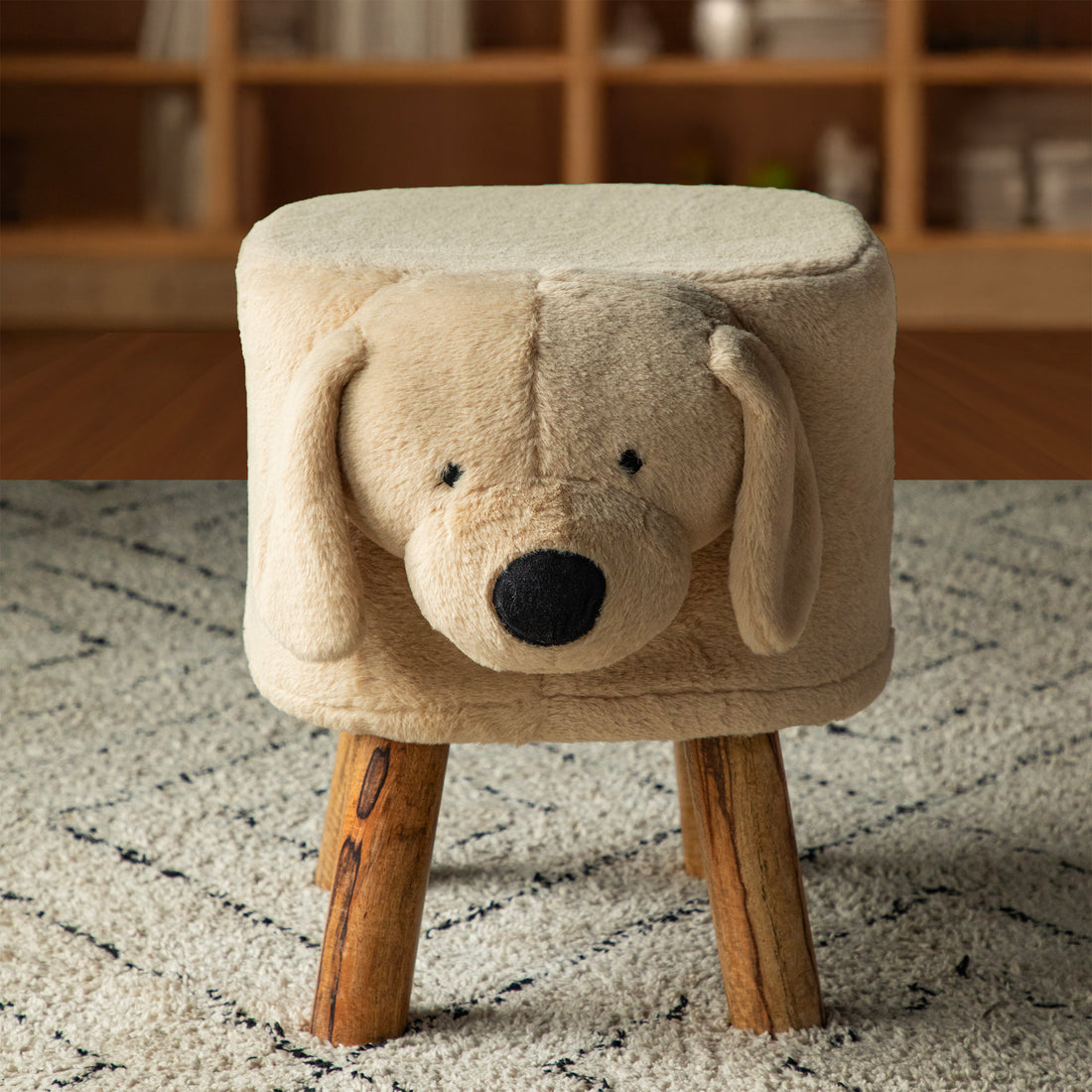 Dog Face Ottoman