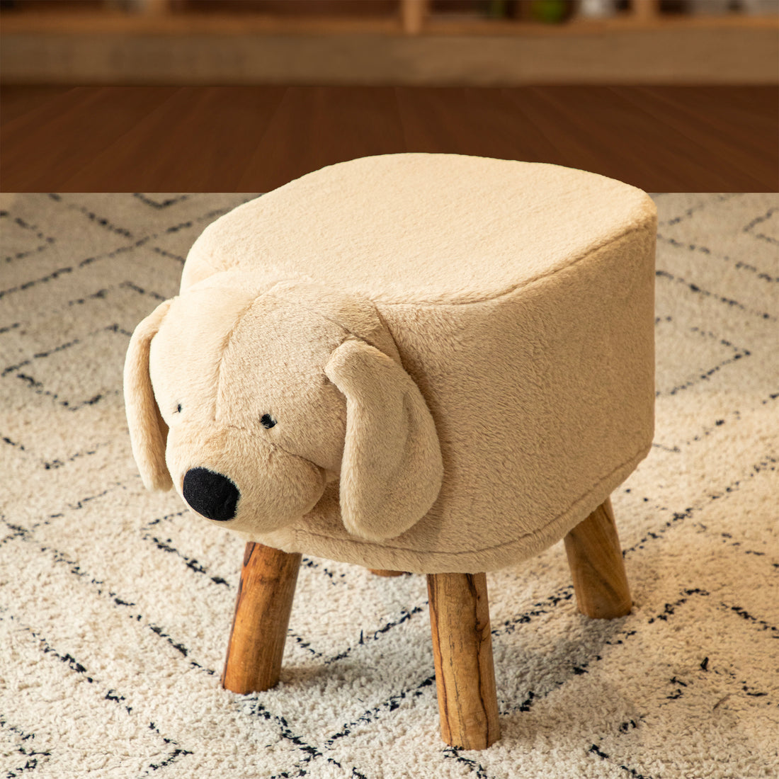 Dog Face Ottoman