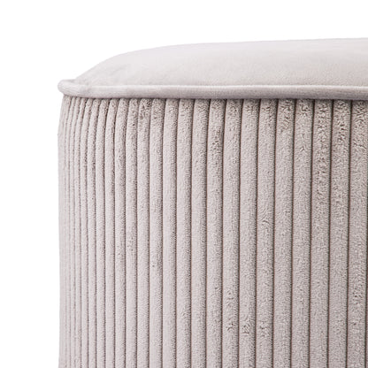 Havana Rib Pouffe
