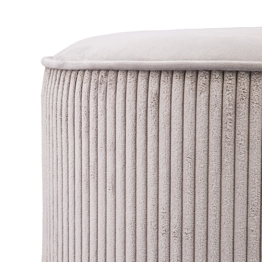 Havana Rib Pouffe