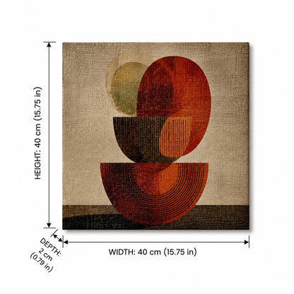 Abstract Geometric Canvas Wall Art-Set of 2