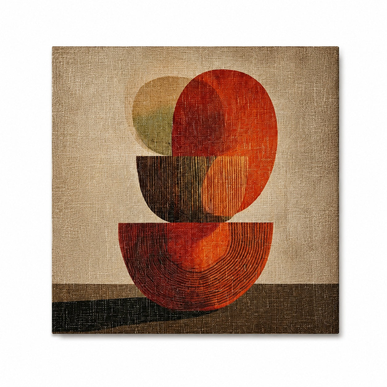 Abstract Geometric Canvas Wall Art-Set of 2