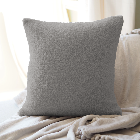 Bouclé Cushion Set Of 2 Reversible
